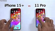 Apple iPhone 15 Plus vs iPhone 11 Pro Speed Test
