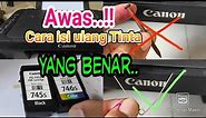 | Cara Isi Ulang Tinta Printer Canon mg2570s | Refill ink Cartridge canon ]