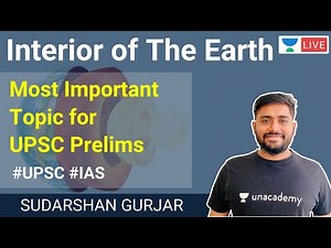 Interior of The Earth | Geography by Sudharshan Gurjar | UPSC CSE Prelims 2020