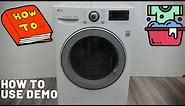 LG Washing Machine How to use 2021 Demo Walkthrough