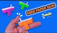 Mini Paper Gun DIY. How to Make Easy Paper Gun that shoots paper bullets Best office Paper Nerf Gun