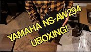 Yamaha NS-AW294 Outdoor speakers Unboxing