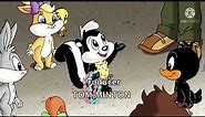 Baby looney tunes stop and smell up the flower’s but it’s only baby Pepe le pew
