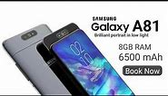 Samsung Galaxy A81 : First Impressions