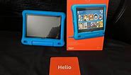 Unboxing Fire HD 10 Kids Edition Tablet – 10.1” 1080p Blue
