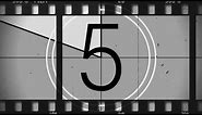 Old Film Countdown 4K (4 Video) Download Link