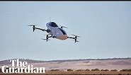 Electric flying racing car : Airspeeder marks Australian test flight ahead of planned races