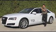 2014 Audi A8 L TDI Test Drive Video Review