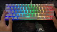 All Rk61 rgb color options