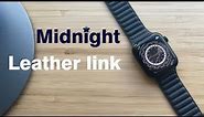 Apple Watch Leather Link Band - Midnight | Chill unboxing