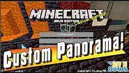 How You Can Make a Minecraft Custom Main Menu Panorama Background - Change Title Panorama Tutorial