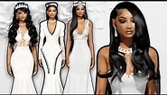 Sims 4 Cas | Wedding Dresses Look Book | CC Folder + Sim Download