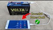 How To Make 50000Mah Power Bank Using 12v Lead Acid Battery