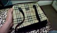 An Example of a Fake Burberry Handbag