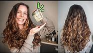 Eco Styler Gel on Wavy Hair // Eco Styler Olive Gel // Affordable gel for curly hair
