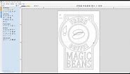 Magic Beans Coffee Sign | Vectric V11 Tutorials