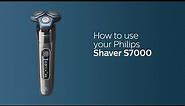 Philips Shaver S7000 with SkinIQ Technology