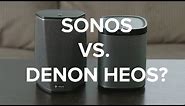 Sonos Play 1 Vs. Denon Heos 1 Wireless Speakers