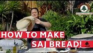 How to Make Saj Bread (khibiz Saj)