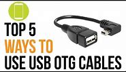 Top 5 Ways to use USB OTG - Android