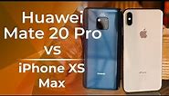 Huawei Mate 20 Pro vs Apple iPhone XS Max: first look