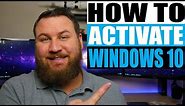 How to Activate Windows 10