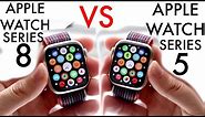 Apple Watch Series 8 Vs Apple Watch Series 5! (Comparison) (Review)
