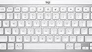 Logitech MX Keys Mini Minimalist Wireless Illuminated Keyboard, Compact, Bluetooth, USB-C, for Apple macOS, iOS, Windows, Linux, Android - Pale Gray - With Free Adobe Creative Cloud Subscription