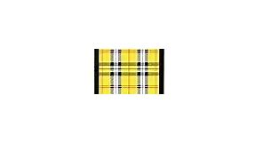 Wildflower Limited Edition Cases Compatible with iPhone 6 Plus, 7 Plus, or 8 Plus (Yellow Tartan)