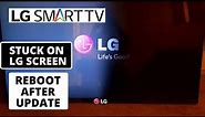 How to Fix LG TV Stuck On LG Logo & Reboot Constantly || LG TV Reboot After Update