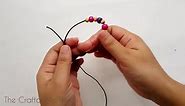 How to Make Beaded Bracelets with Adjustable Cord (2 Ways)