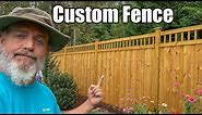 Custom Building Wood Fence - Step by Step Privacy Wood Fence