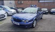2003 Jaguar X Type Automatic Blue