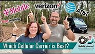 Which Cellular Carrier is BEST for RV Internet? Verizon, T-Mobile, AT&T and Dish Compared