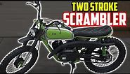 1972 Kawasaki 100 Full Scrambler Build - Motorcycle Build