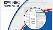 2023 TaxRight 1099-NEC Tax Kit (4-Part) | 50 Recipients |Self-Seal Envelopes Included (No Software)