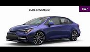 The Best Toyota Corolla Colors and Their Color Codes. Make The Right Choice in 2022