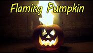 How to Make a Flaming Pumpkin - Halloween Jack o Lantern