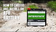 How to Choose and Install an ATV Battery | Interstate Batteries