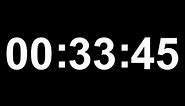 33 Minute and 45 Second Timer ⏲️
