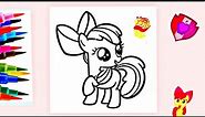 HOW TO DRAW / My Little Pony / APPLE BLOOM / EASILY / Easier than you think