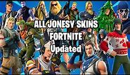 Fortnite - All Jonesy Skins Updated