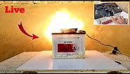 How And why Lead Acid battery Explode?