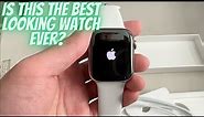 Apple Watch Series 8 Silver Stainless Steel Unboxing, first boot-up and hands-on!