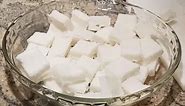 How To Make White Sugar Cubes At Home