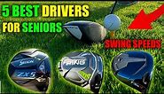 Top 5: Best Drivers For Seniors And Older Golfers Slow Swing Speeds 2023: