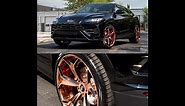 Whips By Wade : Lamborghini Urus on 24" Rose Gold Forgiato Wheels by Swift Custom Wheels