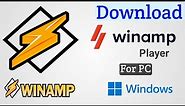 How To Download And Install Winamp Media Player For Windows