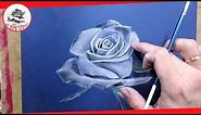How to Draw a Rose with Soft Pastels Step by Step