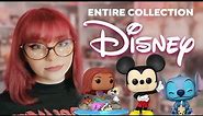 My ENTIRE Disney Funko Pop Collection - The Little Mermaid, Disney Princesses, Mickey Mouse, & more!